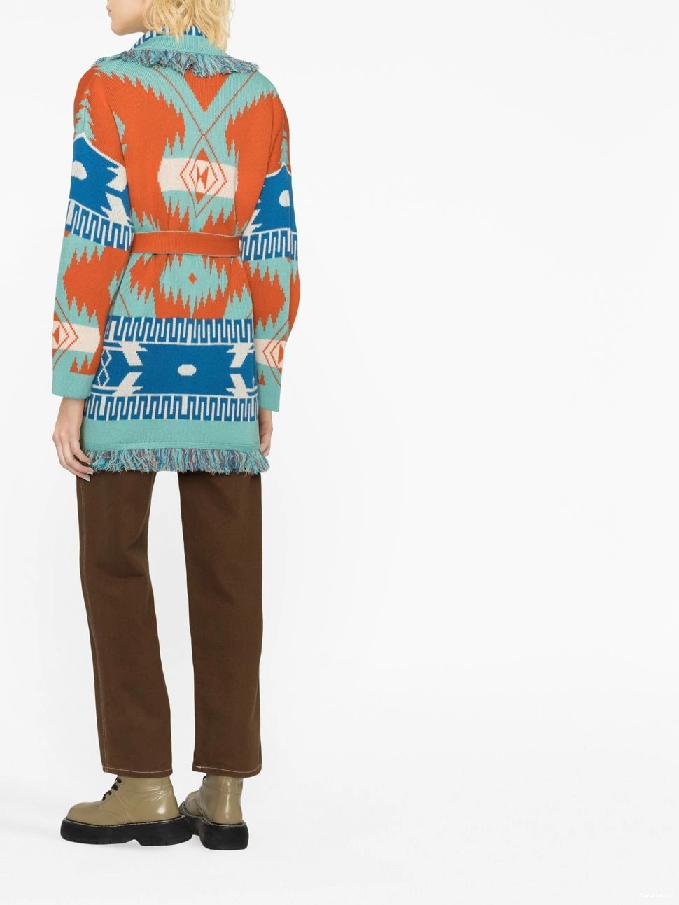 Affordable Icon Lily Alanui Women cardigan jacquard Tiger 0425